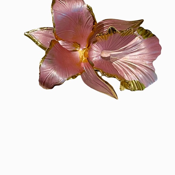 VINTAGE CERRITO ORCHID PIN. - Picture 5 of 12